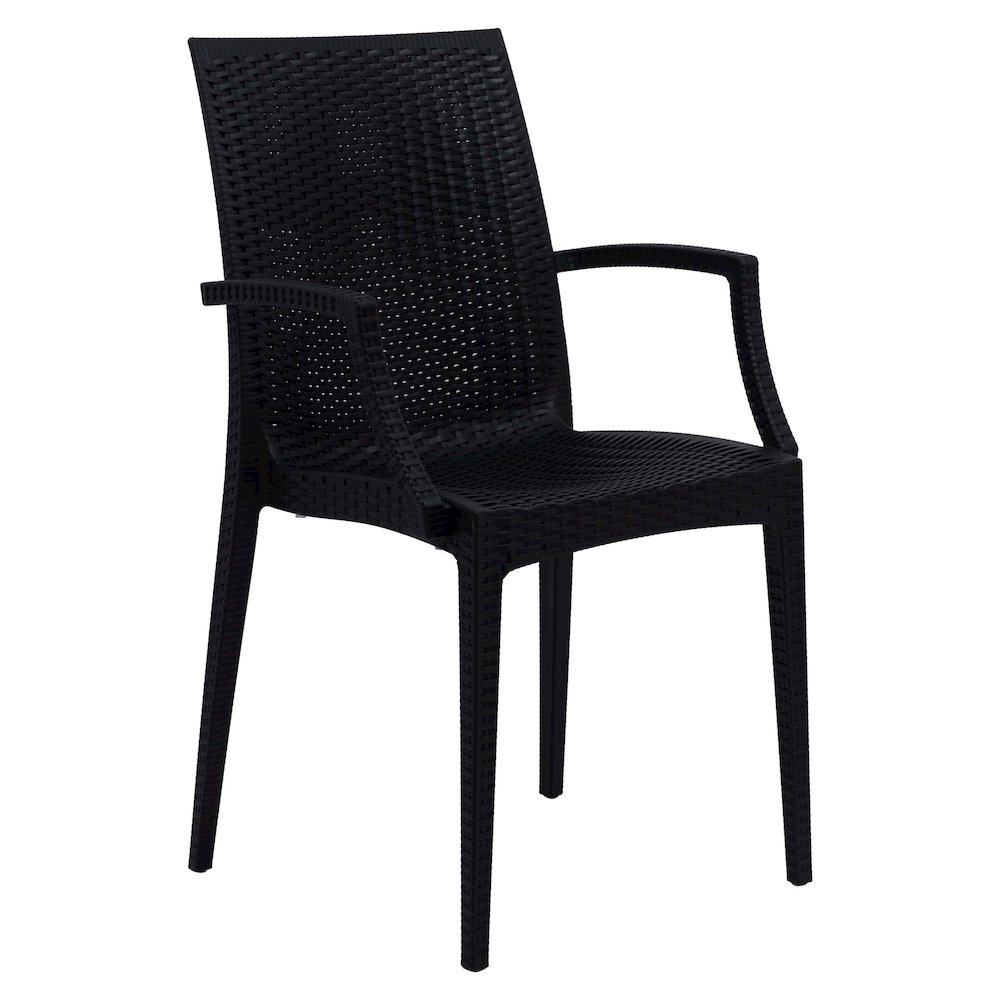 Weave Mace Indoor/Outdoor Chair (With Arms). Picture 1