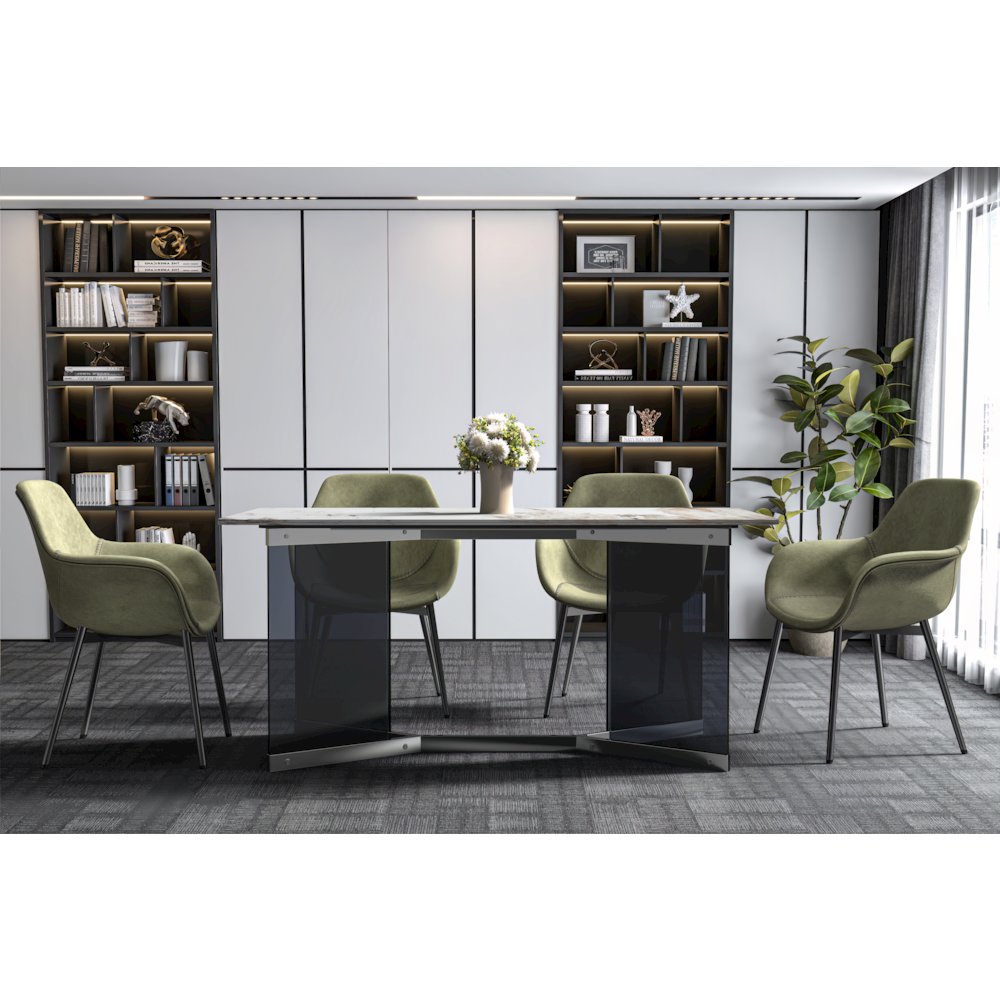 Oryn Series Modern Dining Table. Picture 6