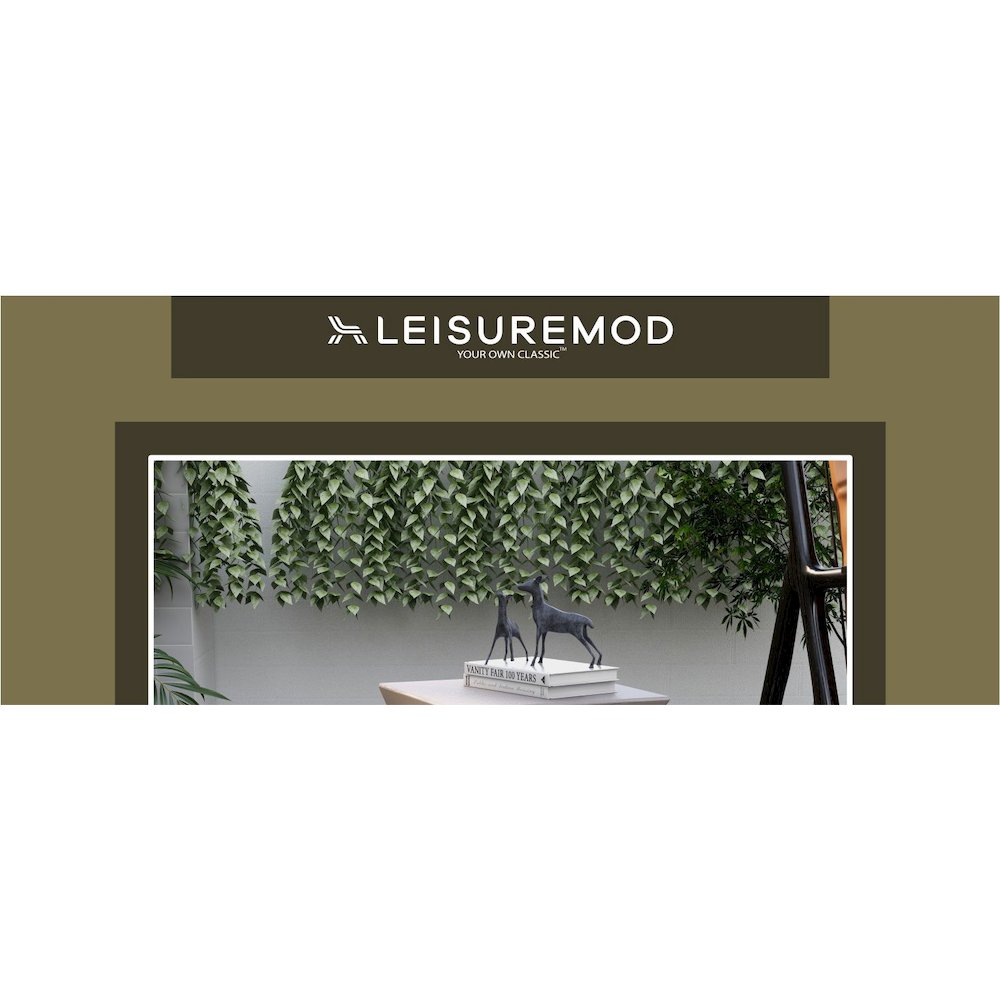 Lume Collection Modern Dining Chair in Dark Taupe Set of 2. Picture 12