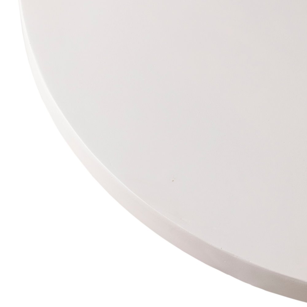 Dune Collection Fiberglass Outdoor Coffee Table In White. Picture 23