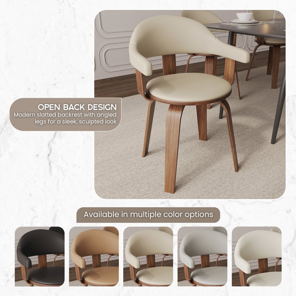 Modern Wooden Dining Chair. Picture 6