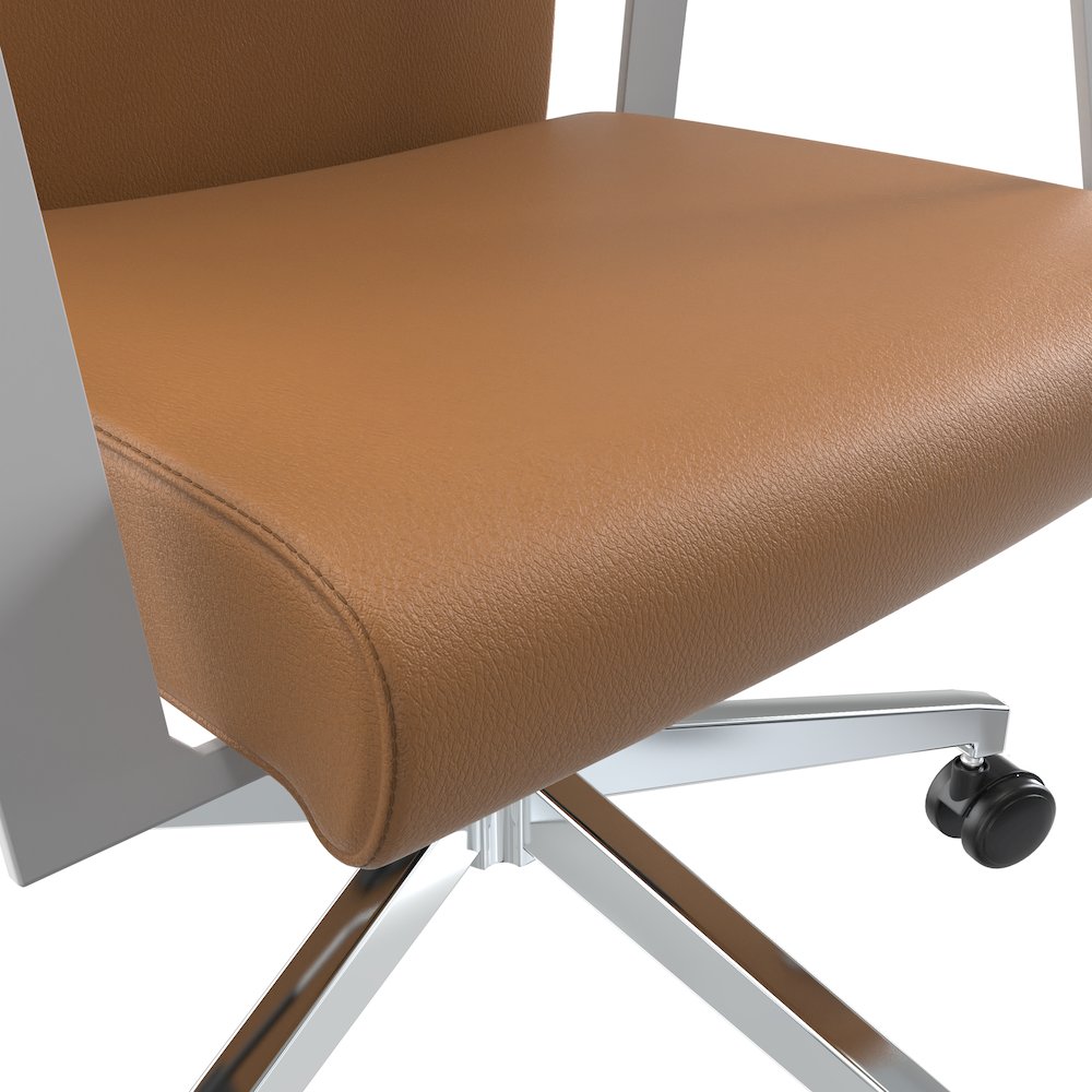 Aleen High-Back Office Chair in Acorn Brown. Picture 23