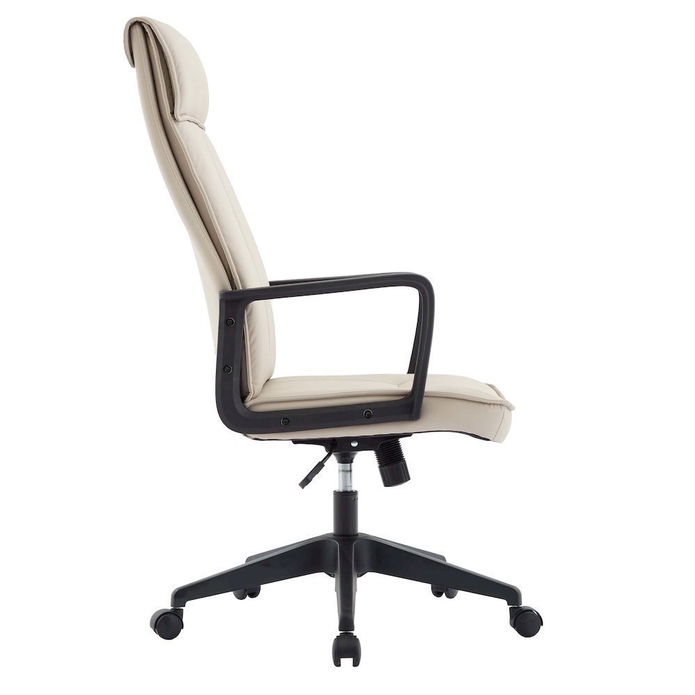 Aiaria Collection Modern Office Chair In Tan. Picture 12