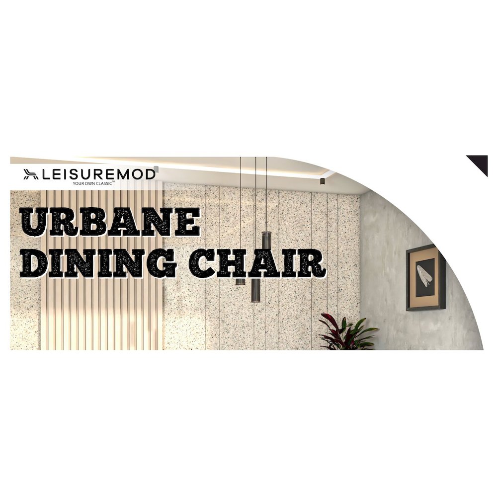 Urbane Collection Modern Dining Chair With Olive Green. Picture 32