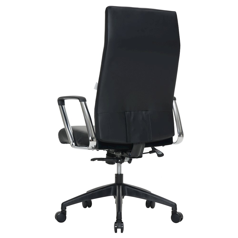 Hilton Modern High-Back Leather Office Chair. Picture 14