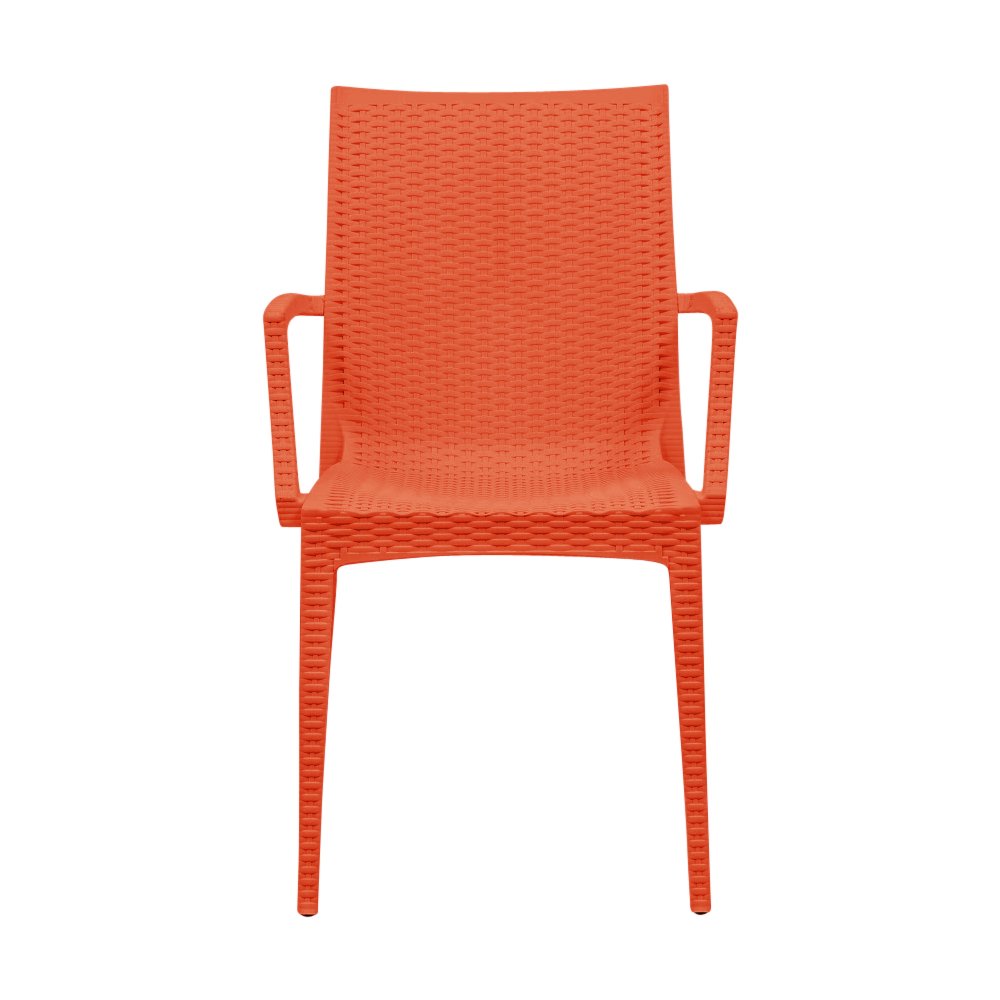 Weave Mace Indoor/Outdoor Chair (With Arms). Picture 12