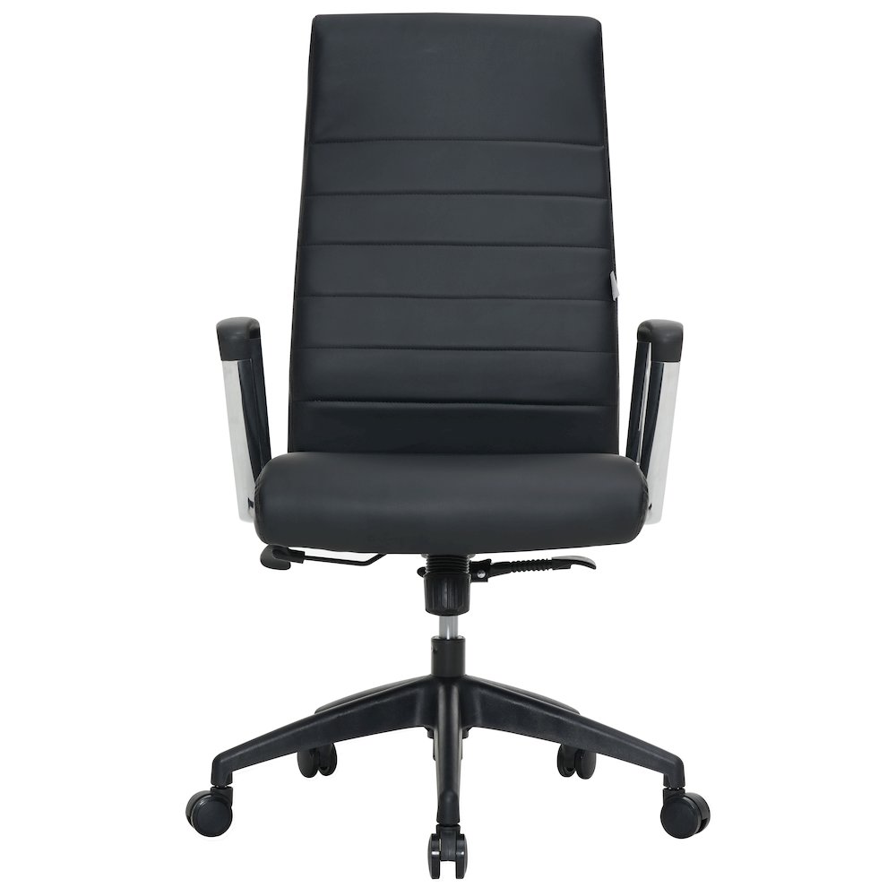 Hilton Modern High-Back Leather Office Chair. Picture 8