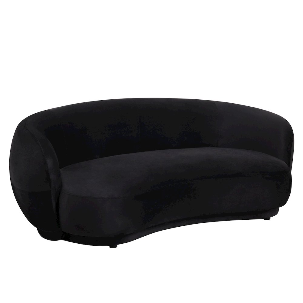 Faze 3-Seater Wide Couch Sofa Upholstered in Velvet. Picture 7