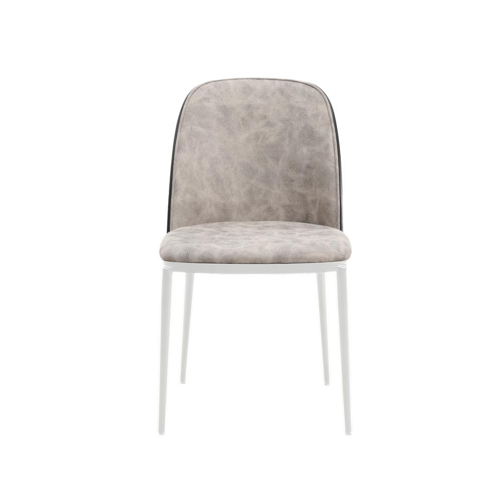 Seat and White Powder-Coated Steel Frame. Picture 2