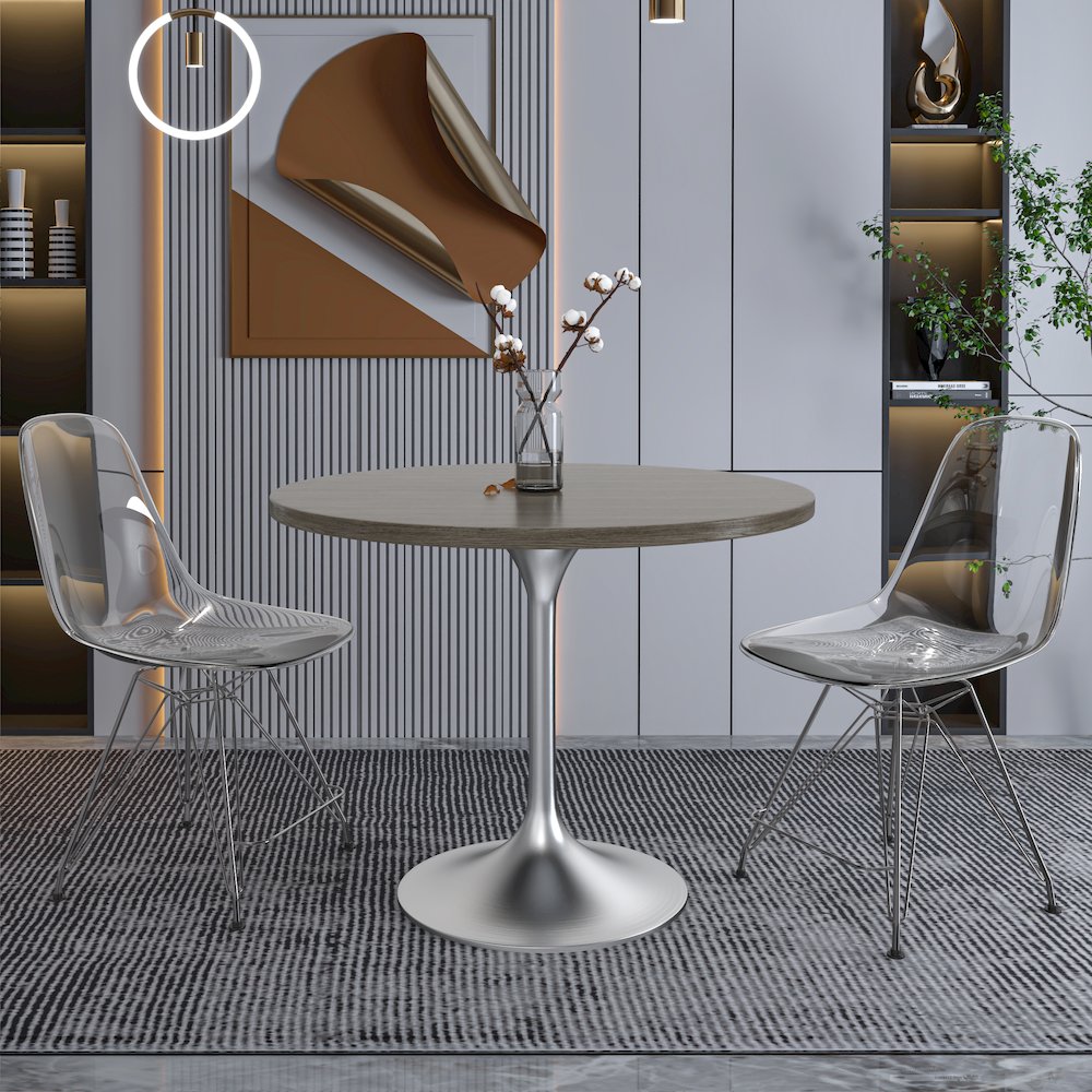Verve Collection 36" Round Dining Table. Picture 11