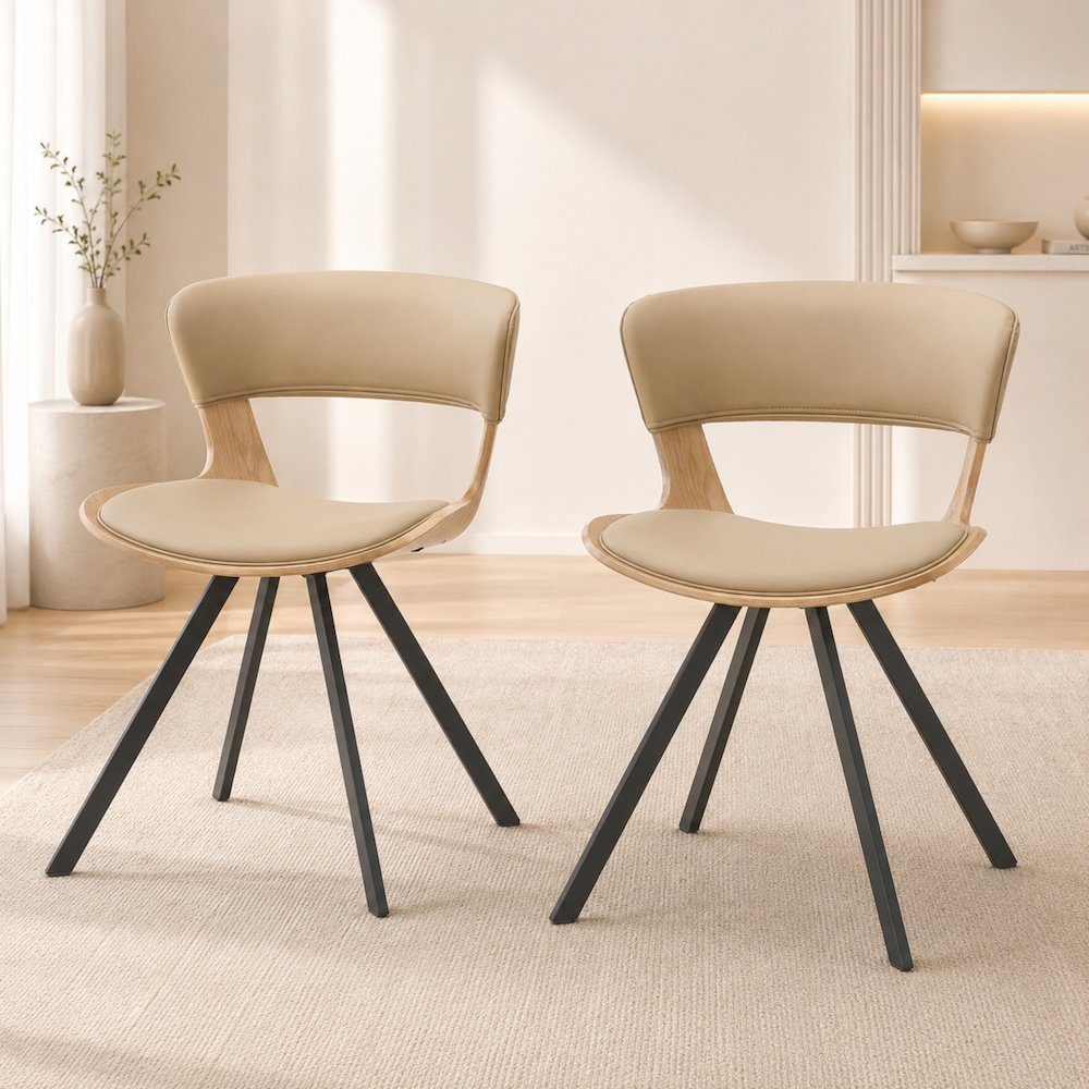 Bristol Dining table, White Base with 27" Round Dark Walnut MDF top. Picture 12