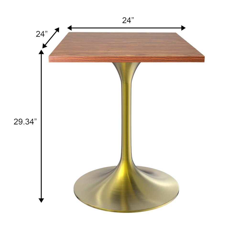 Verve Collection 24 Square Dining Table. Picture 10