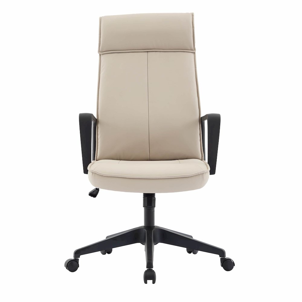 Aiaria Collection Modern Office Chair In Tan. Picture 11