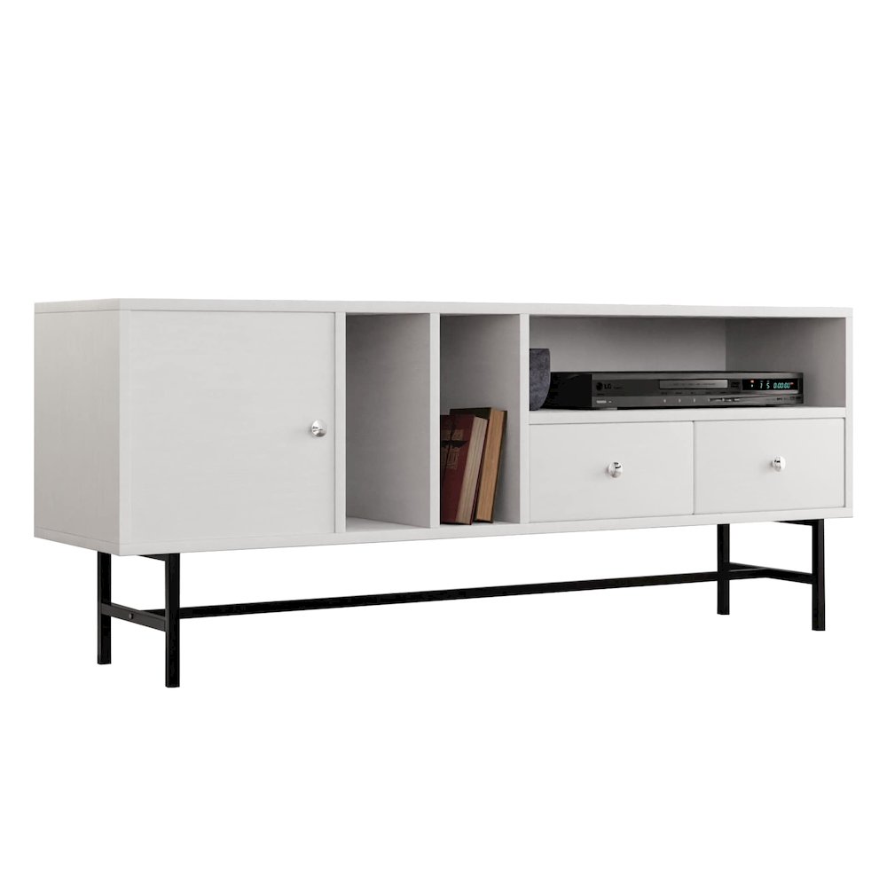 Rochester Modern Rectangular TV Stand. Picture 12