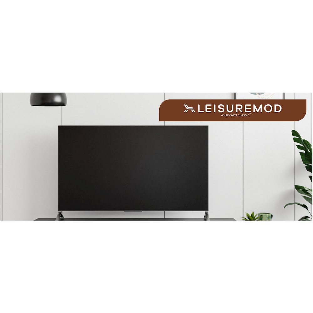 Avery Mid-Century Modern TV Stand with MDF Cabinet and Powder Coated Steel Legs. Picture 12
