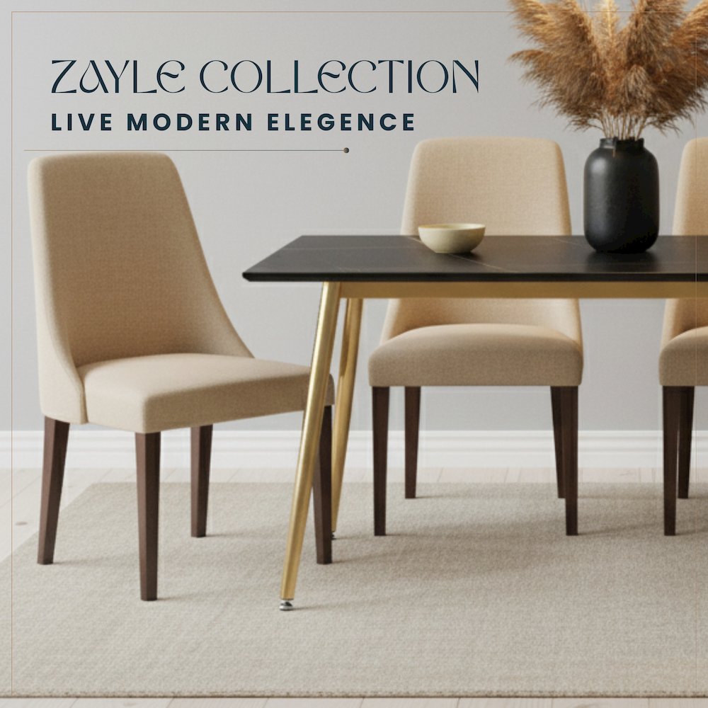 Zayle Series Modern Dining Table. Picture 13