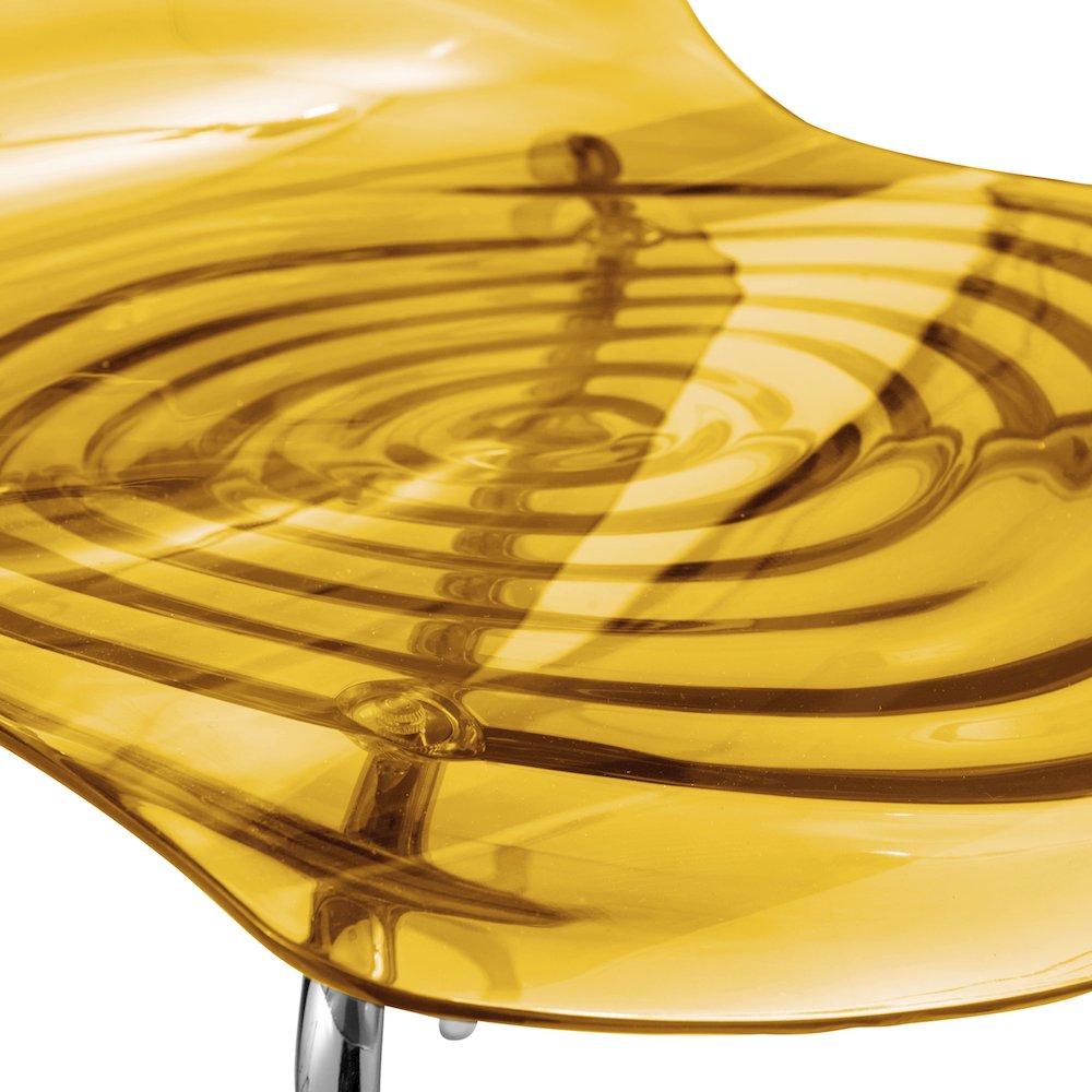 Astor Water Ripple Design Dining Chair. Picture 7