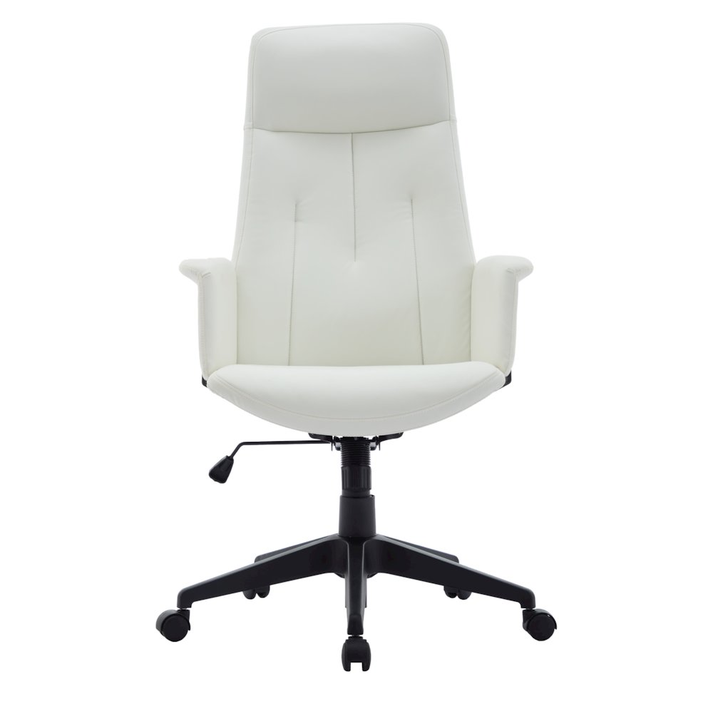 Inifini Collection Modern Office Chair In White. Picture 14