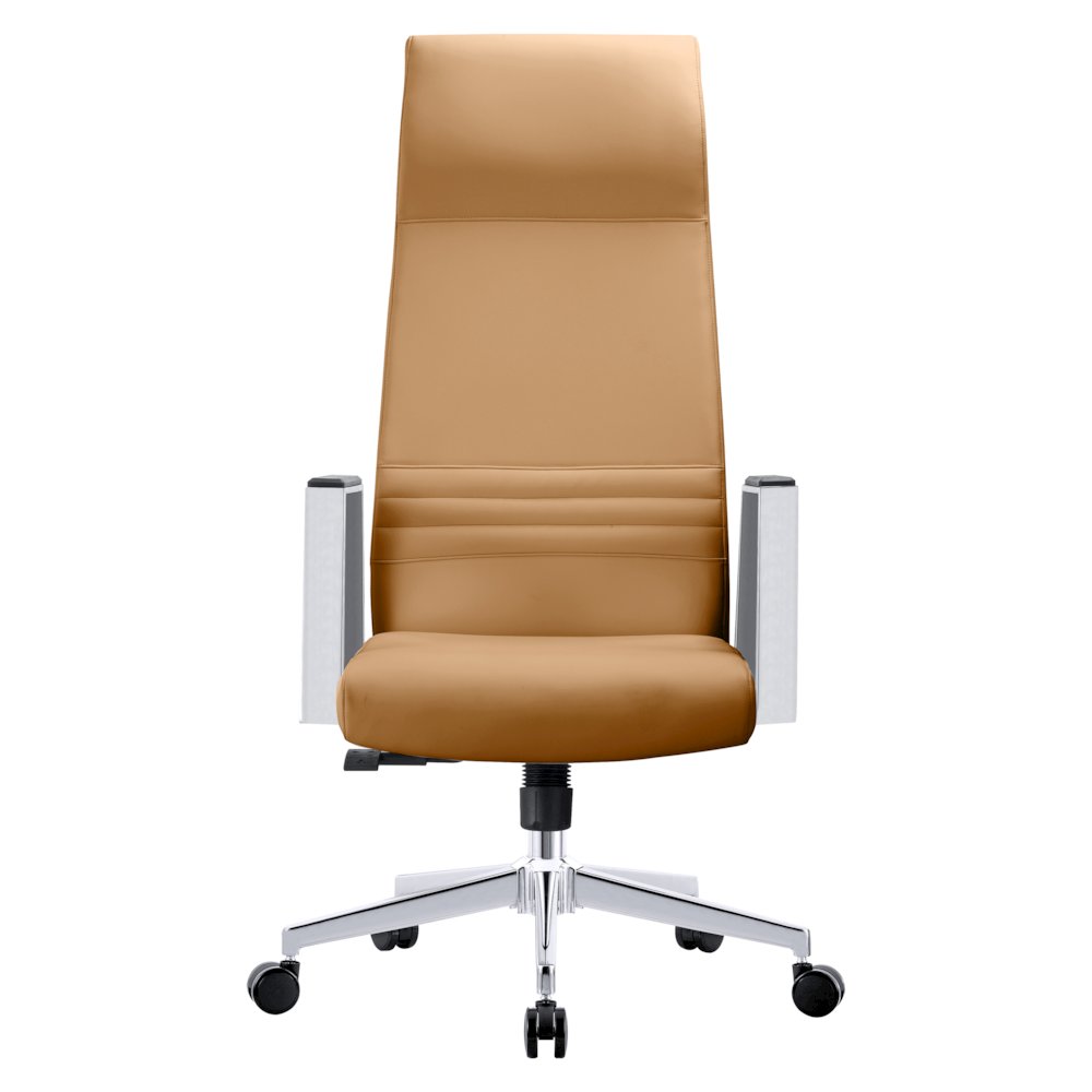 Aleen High-Back Office Chair in Acorn Brown. Picture 3