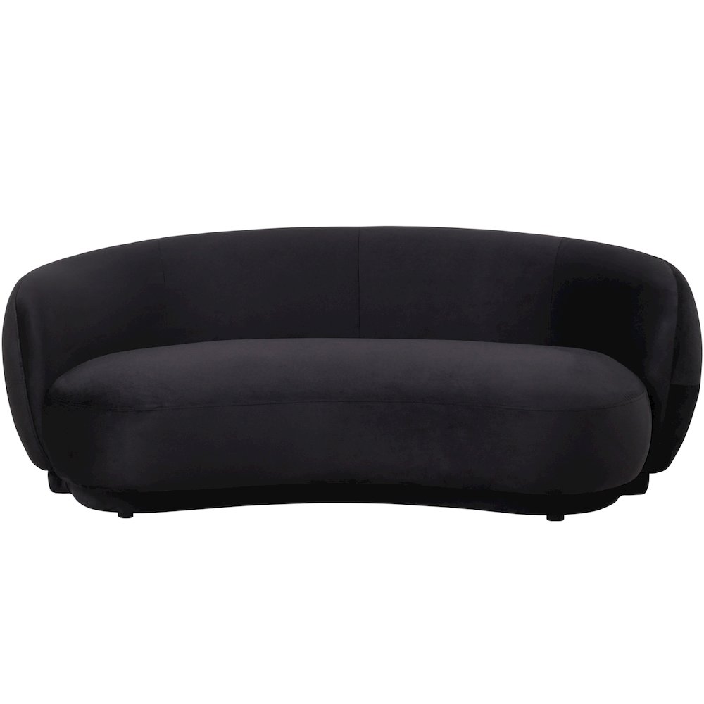 Faze 3-Seater Wide Couch Sofa Upholstered in Velvet. Picture 12