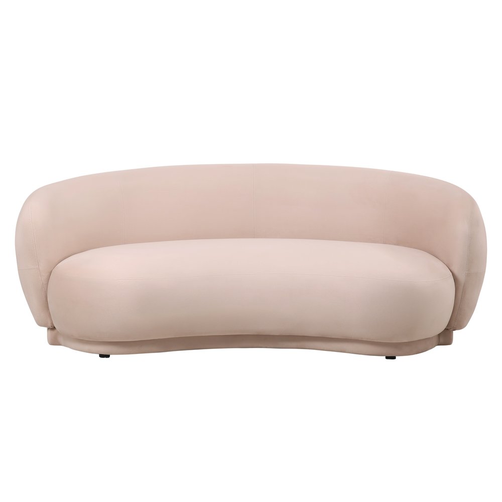 Faze 3-Seater Wide Couch Sofa Upholstered in Velvet. Picture 12