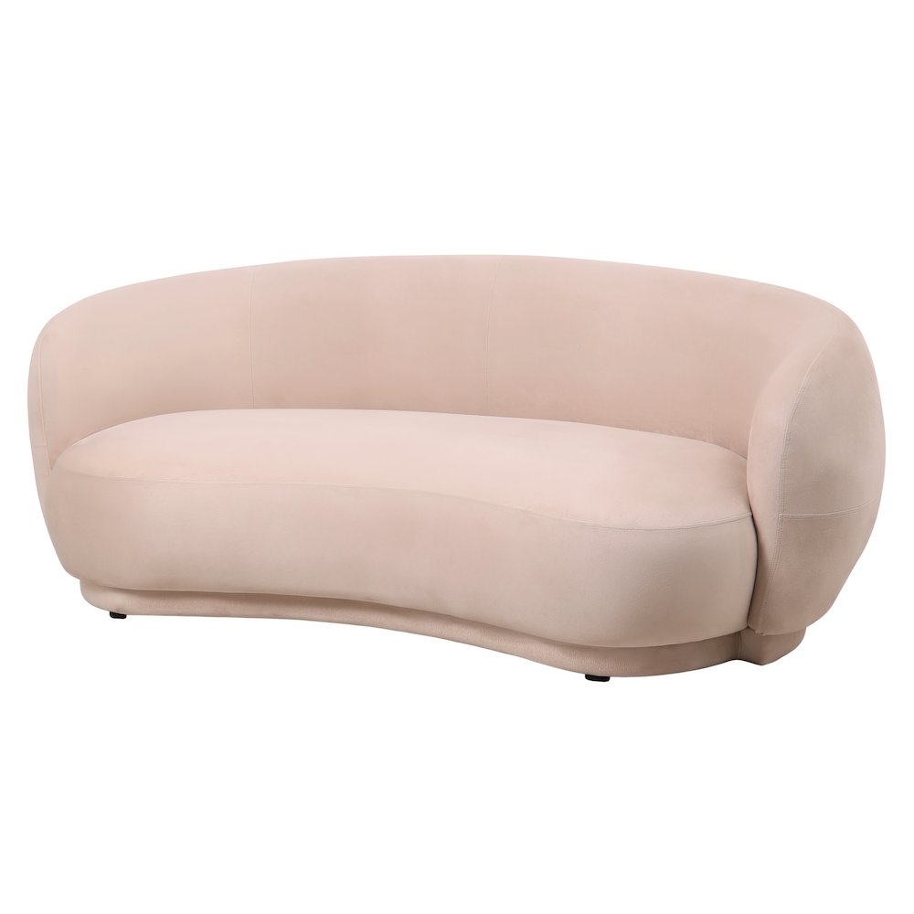 Faze 3-Seater Wide Couch Sofa Upholstered in Velvet. Picture 13