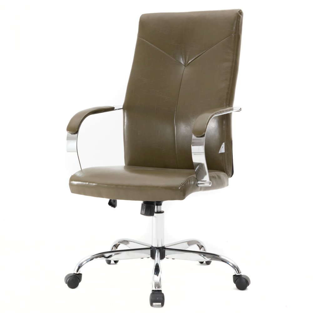 Sonora Modern High-Back Leather Office Chair. Picture 23