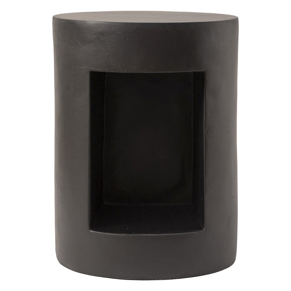 Modern Side End Table Nook Series In Black. Picture 2