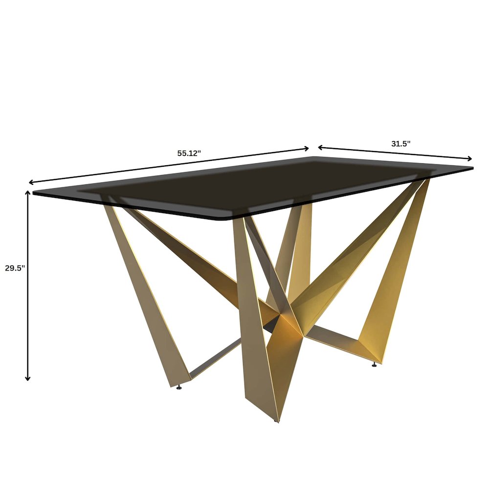 Nuvor Mid-Century Modern Dining Table. Picture 2