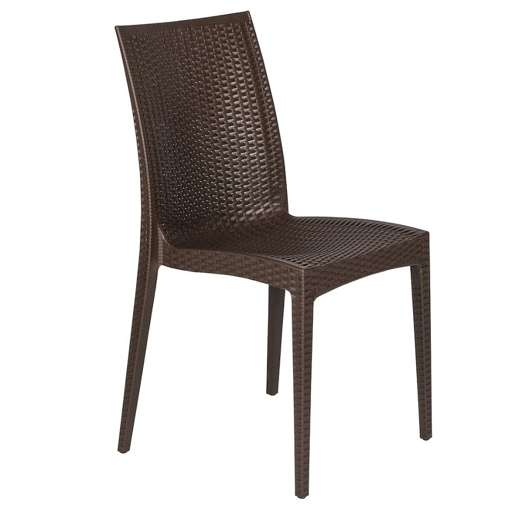 Weave Mace Indoor/Outdoor Dining Chair (Armless). Picture 3