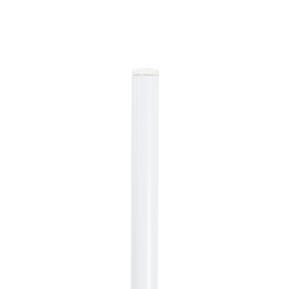 Modern Oyster Transparent Side Chair in White Base Set of 2. Picture 12