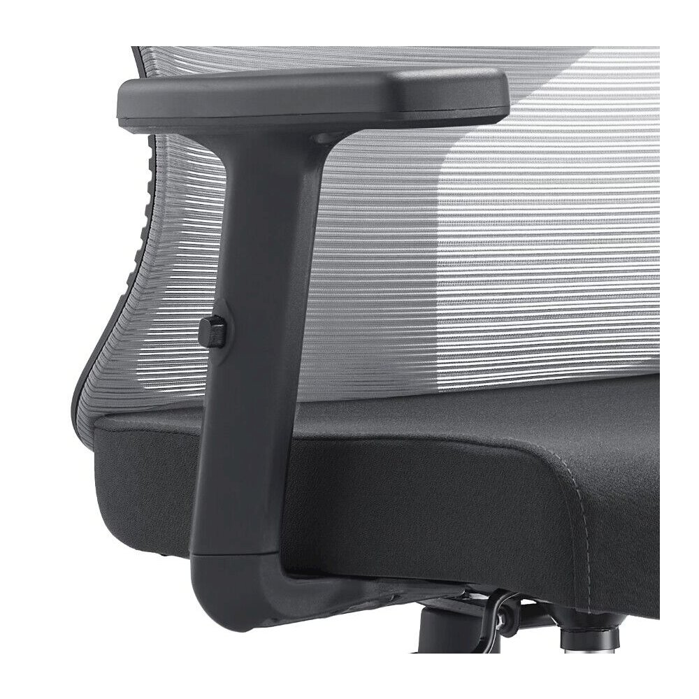 Office Glen Series Office Task Chair In Light Grey. Picture 8