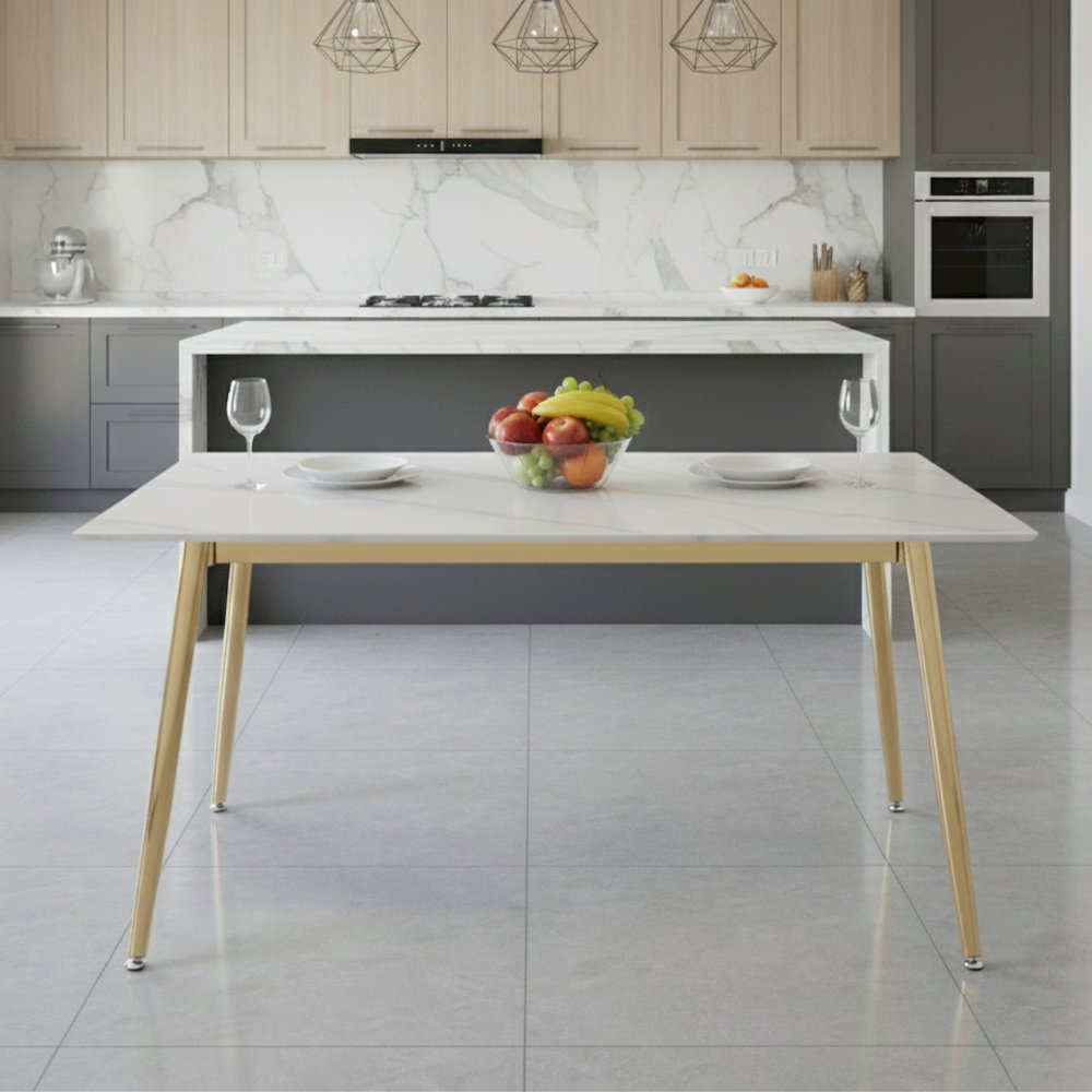 Zayle Series Modern Dining Table. Picture 7