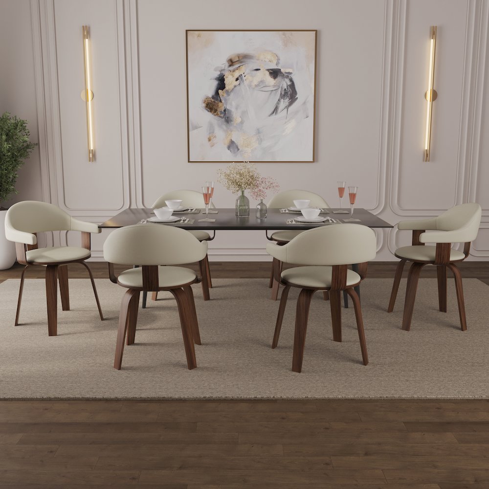 Modern Wooden Dining Chair. Picture 6
