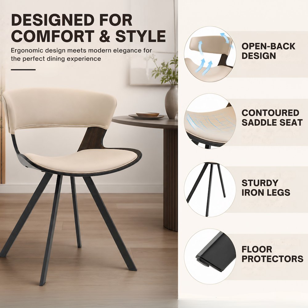 Bristol Dining table, White Base with 27" Round Marbleized Black MDF top. Picture 5