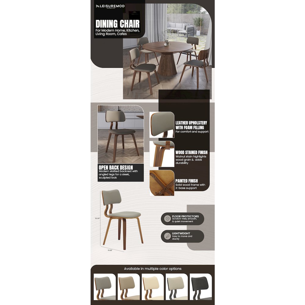 Modern Wooden Dining Chair. Picture 28