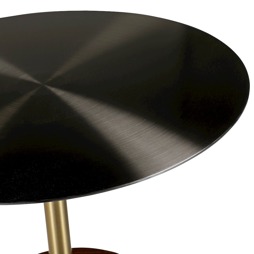 Malta Collection Modern End Table In Brown. Picture 11
