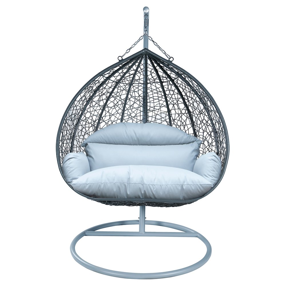 Recluse Collection Modern Outdoor Swing Chair. Picture 4