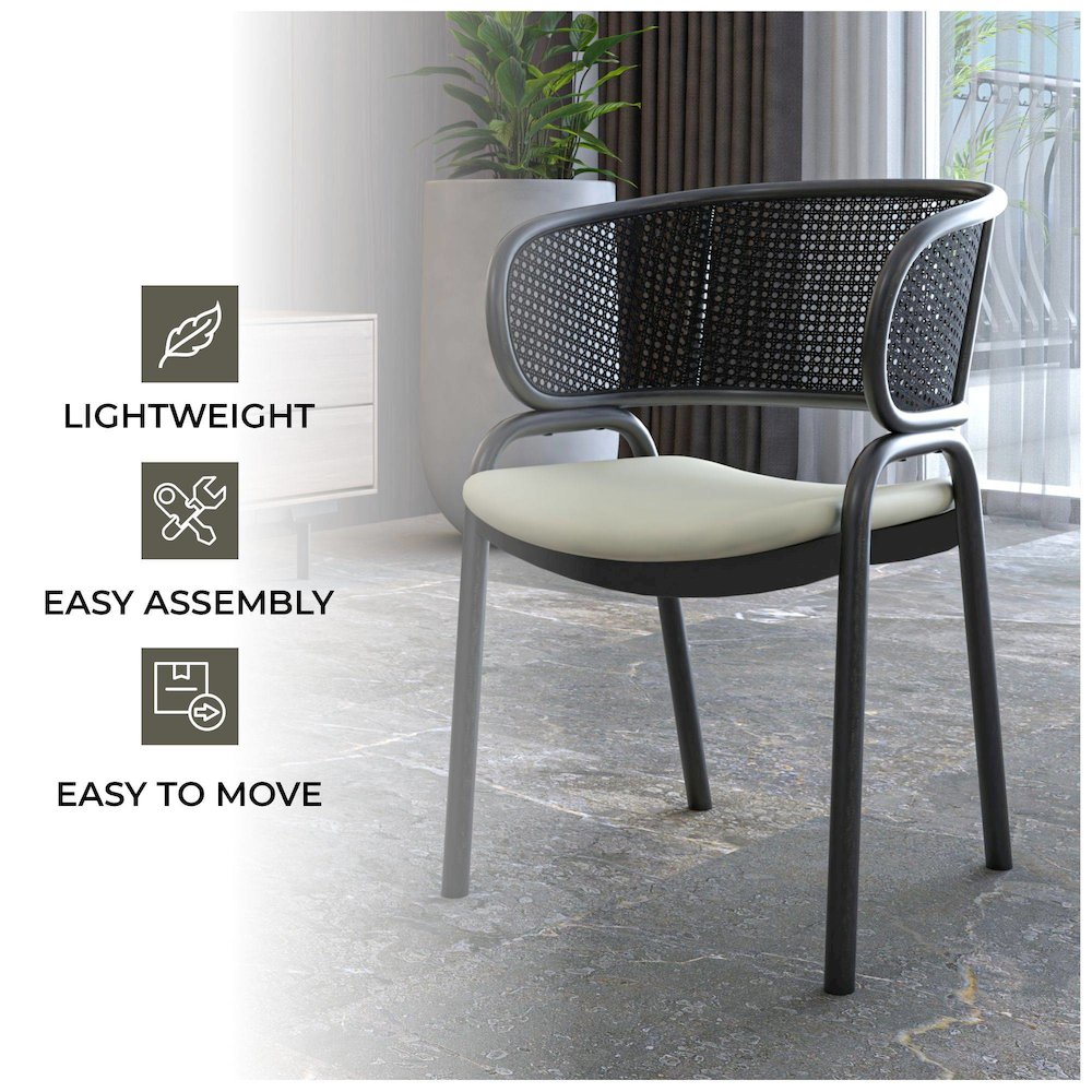 Ervilla Dining Armchair Set of 4. Picture 6