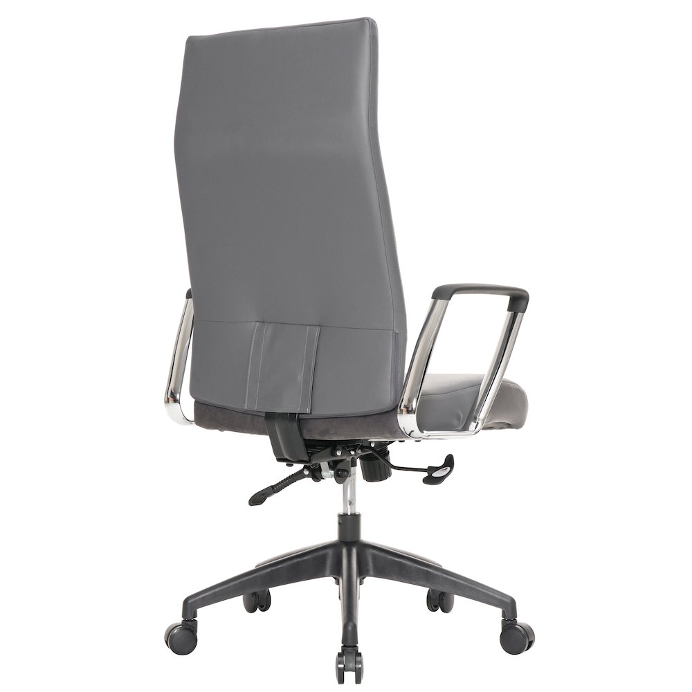 Hilton Modern High-Back Leather Office Chair. Picture 25
