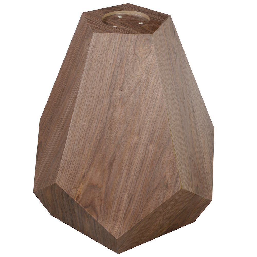 Nebo Modern Dining Table in Walnut Base with Black Sintered Stone  Top. Picture 13