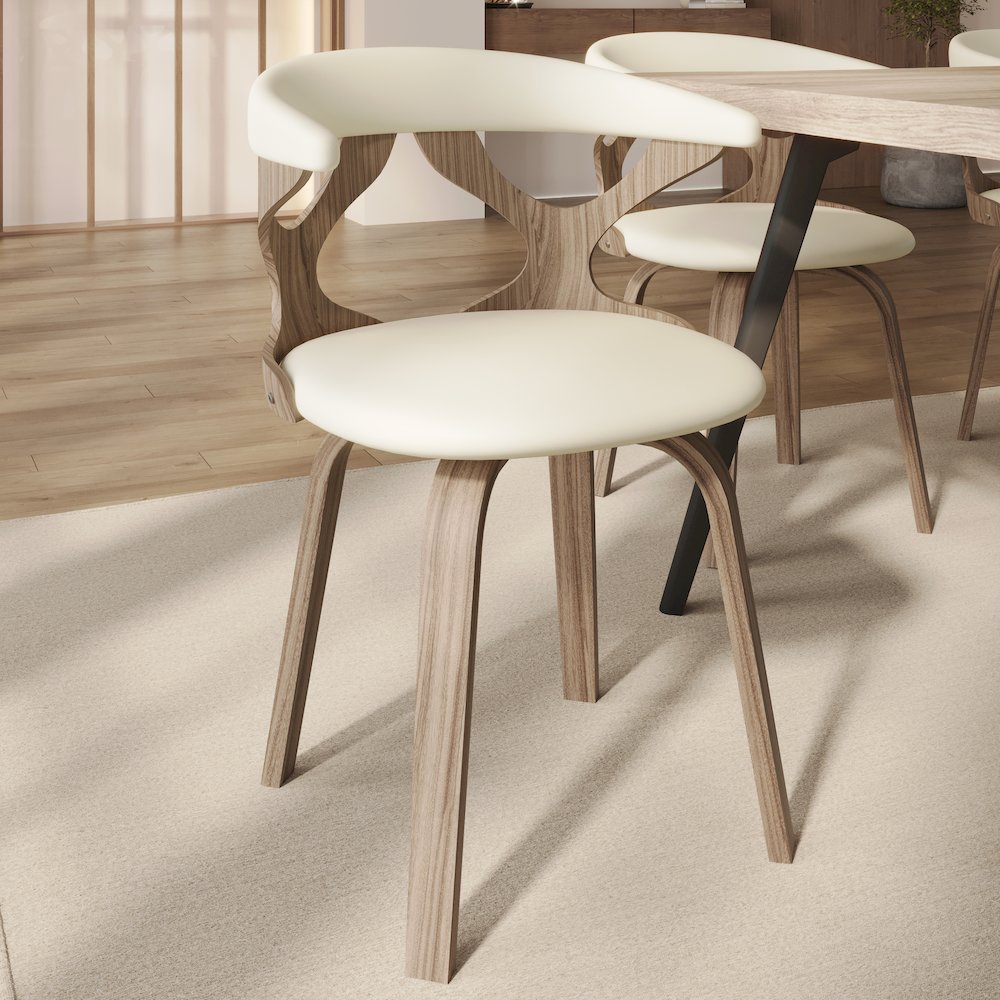 Modern Wooden Dining Chair. Picture 7