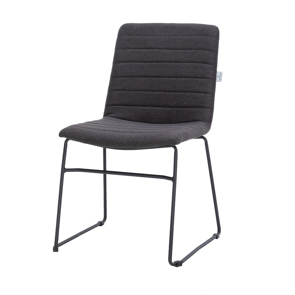 Zylar Series Office Guest Chair in Brown Fabric. Picture 7