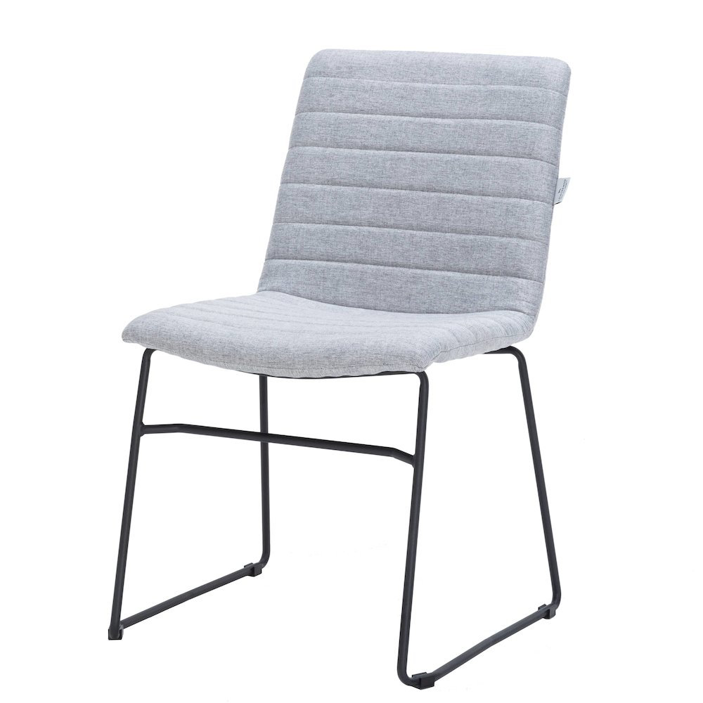Zylar Series Office Guest Chair in Grey Fabric. Picture 20