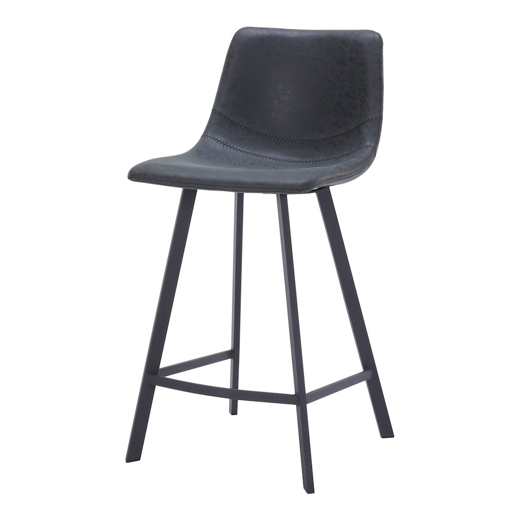 Elland - Counter stool -Charcoal Black. Picture 2