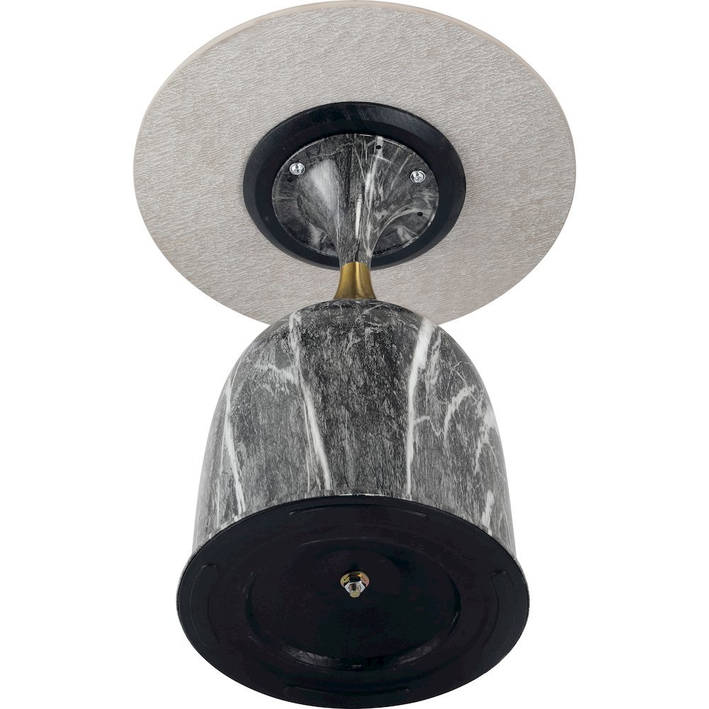 Oslo Collection Modern End Table In Grey. Picture 3