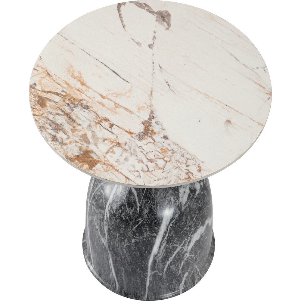 Oslo Collection Modern End Table In Grey. Picture 4
