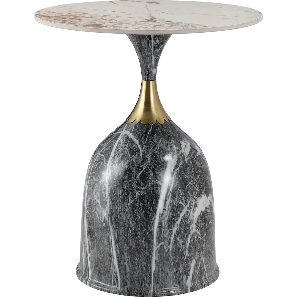 Oslo Collection Modern End Table In Grey. Picture 1