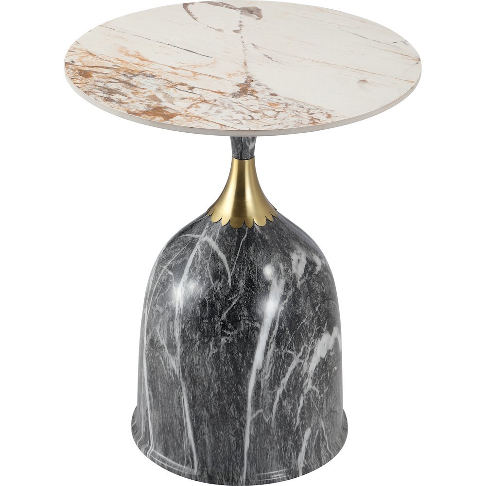 Oslo Collection Modern End Table In Grey. Picture 2