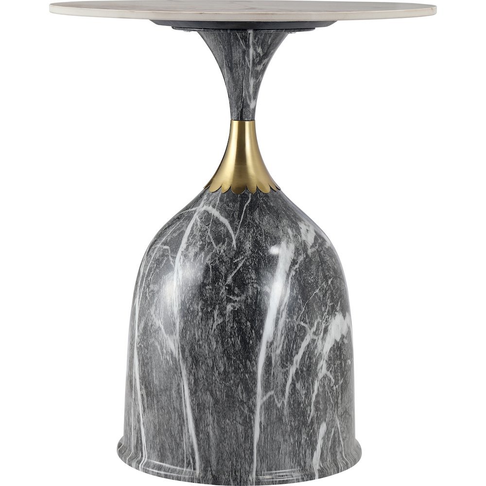 Oslo Collection Modern End Table In Grey. Picture 8